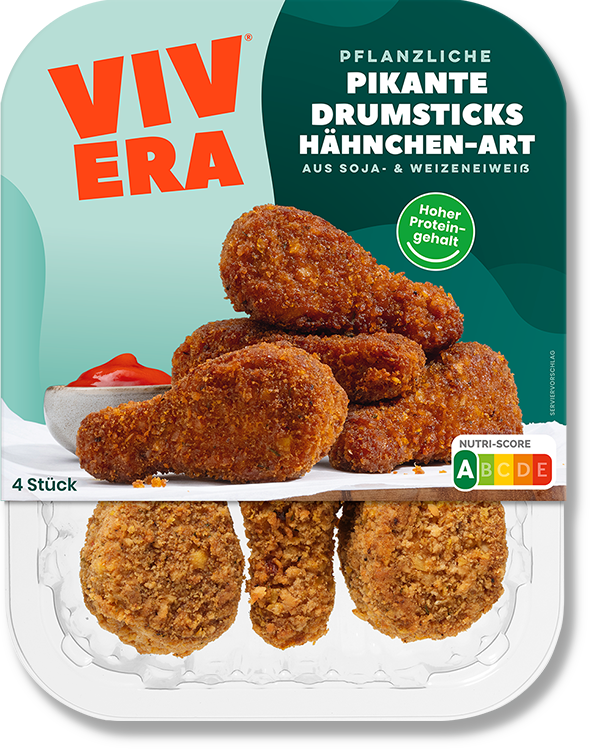 Vegane Pikante Drumsticks