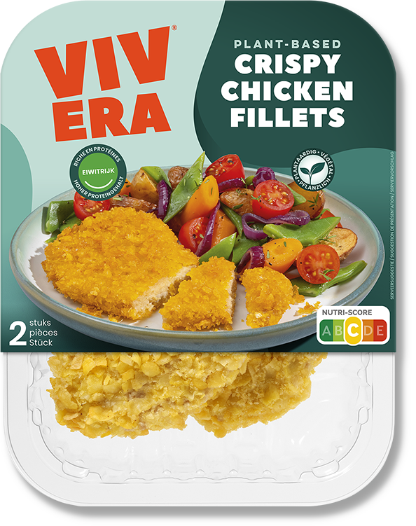 Plant based crispy chicken fillets