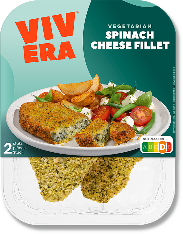 Spinach cheese fillet